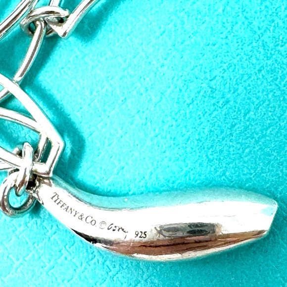 Authentic Tiffany & Co. Frank Gehry Fish Dangle Charm Bracelet - Picture 3 of 10